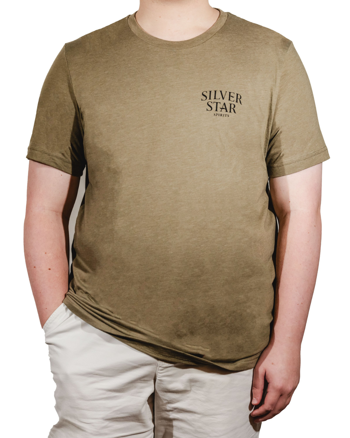 SILVER STAR LOGO T-SHIRT