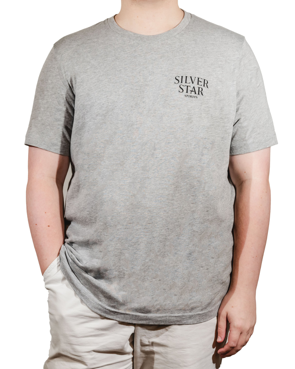 SILVER STAR LOGO T-SHIRT