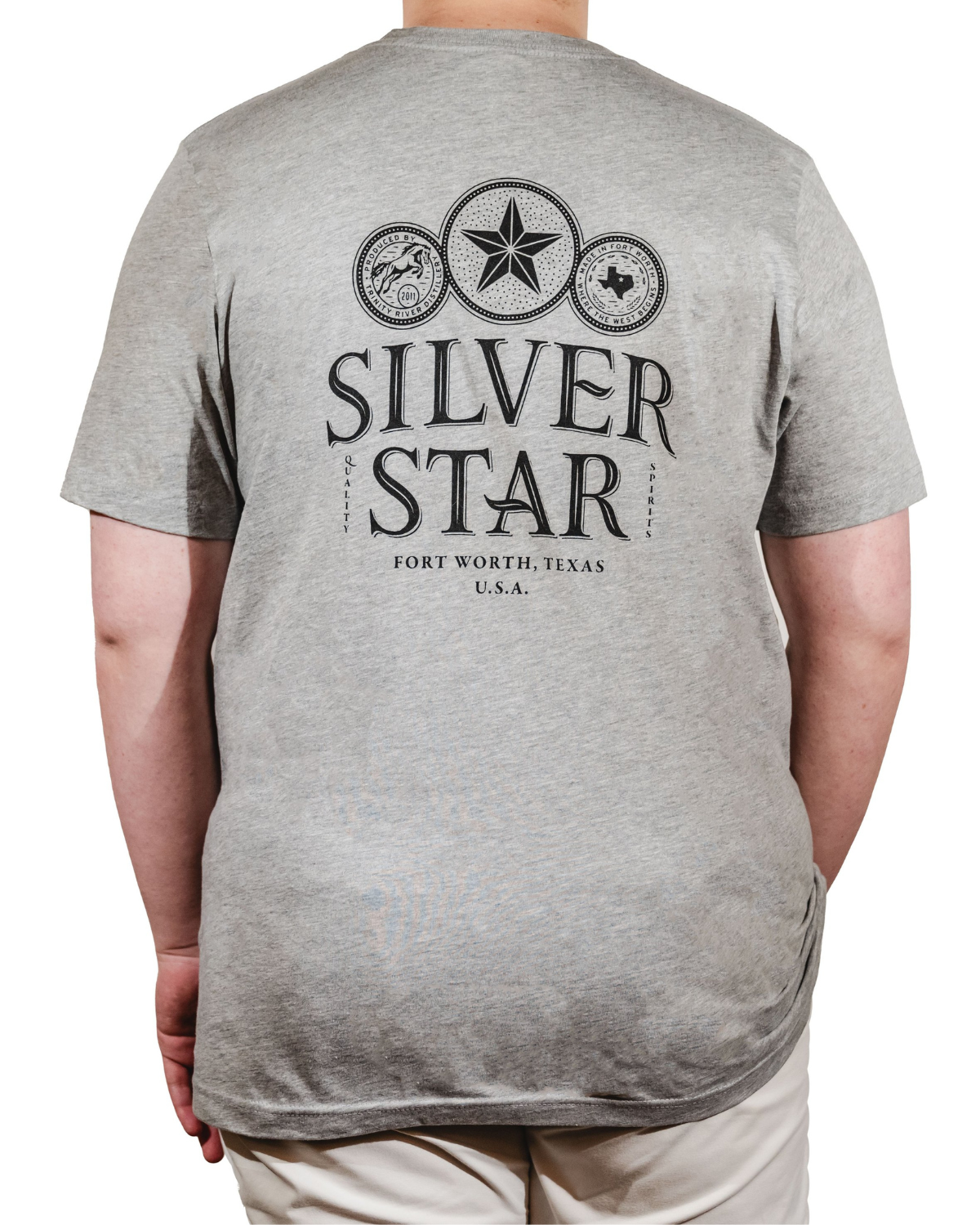 SILVER STAR LOGO T-SHIRT