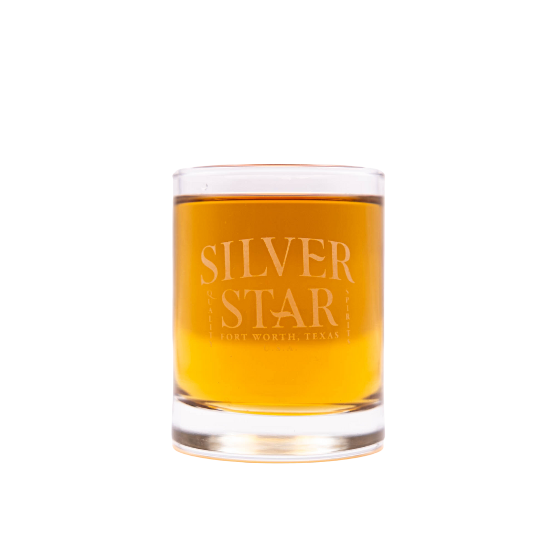 SILVER STAR SHOT GLASS